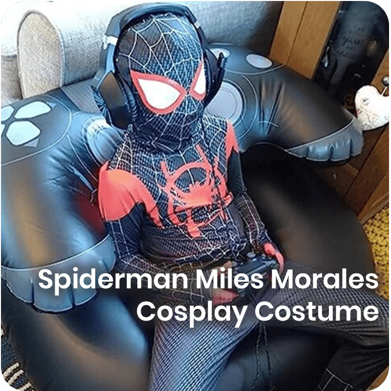 spiderman miles morales cosplay costume