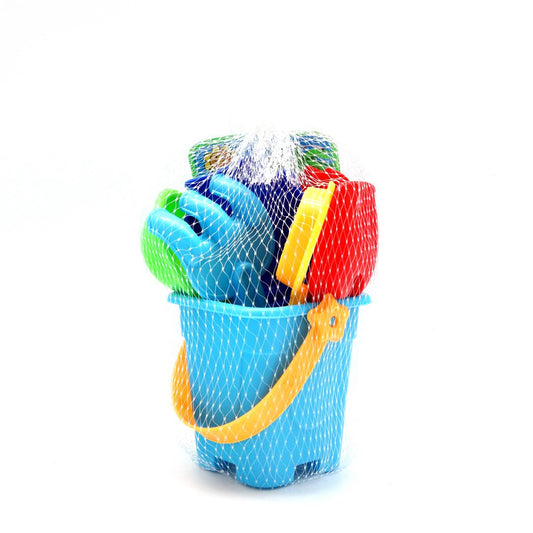Beach Bucket With 6 Pcs Assorted