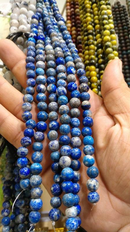 Lapis Lazuli Crystal Bracelet 8mm Beads