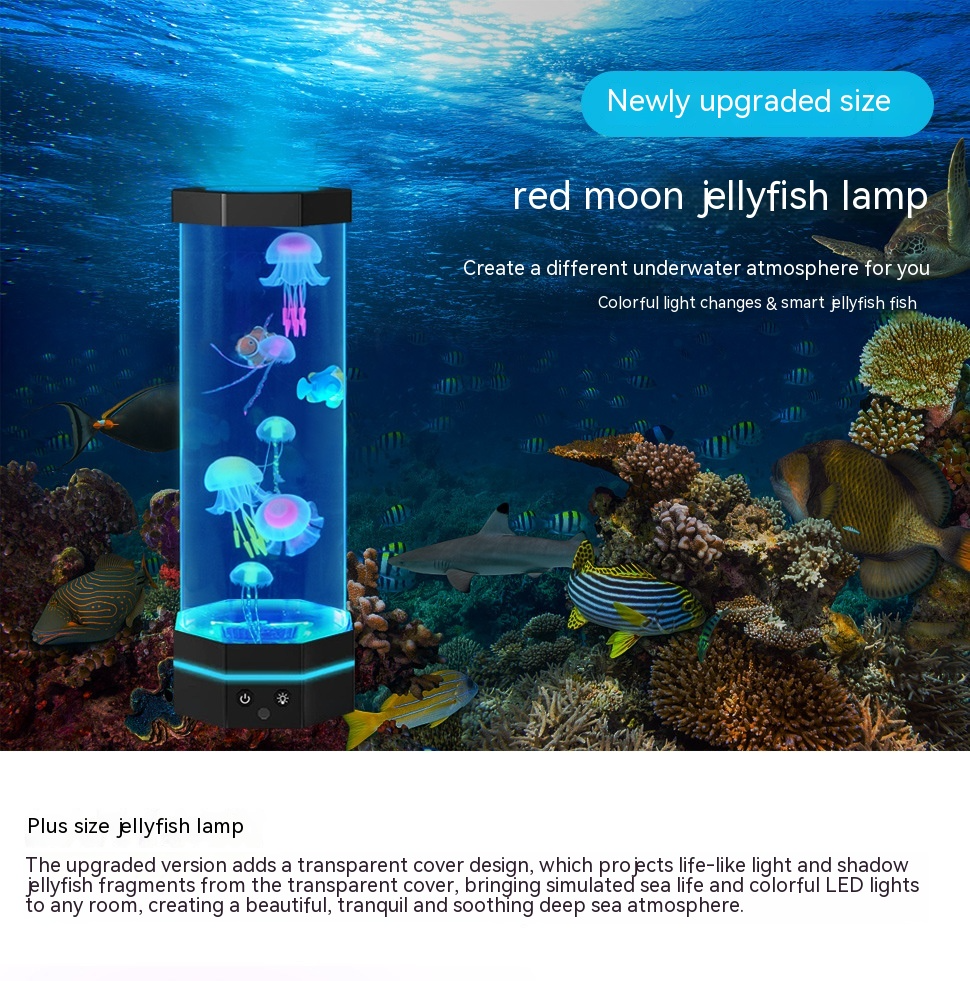 Jellyfish Lava Mood Lamp