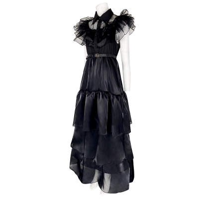 Wednesday Addams Prom Dress Cosplay Costume