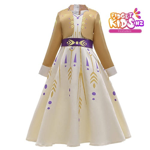 Frozen 2 Princess Anna Cosplay Costume