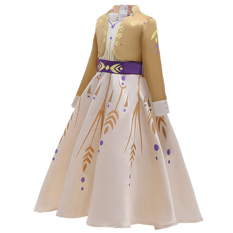 Frozen 2 Princess Anna Cosplay Costume