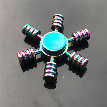 Harlequin Metal Fidget Spinners