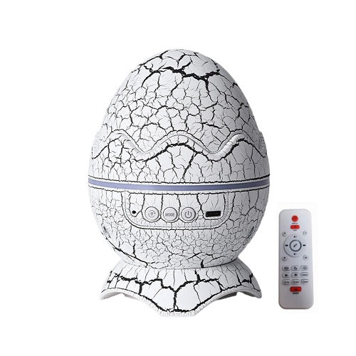 Dinosaur Egg Projector Night Light & Bluetooth Speaker