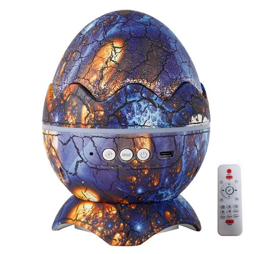 Dinosaur Egg Projector Night Light & Bluetooth Speaker