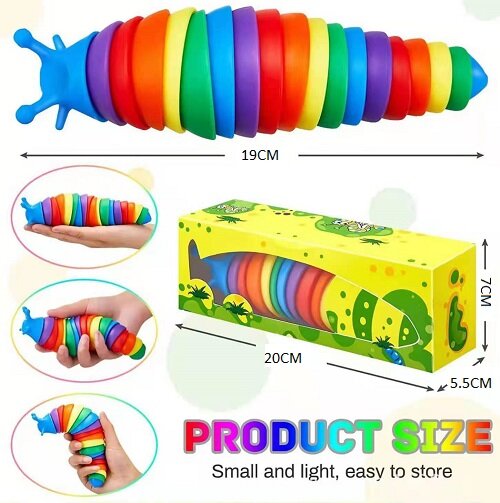 Slinky Wiggle Fidget Slug