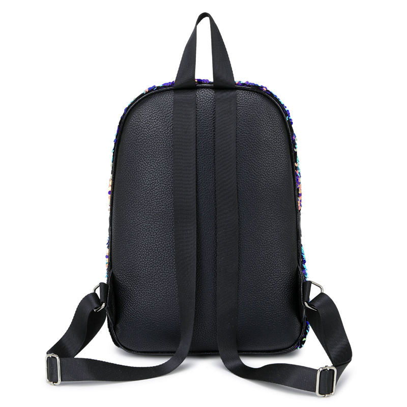 Mini Sequin School Bag Backpack