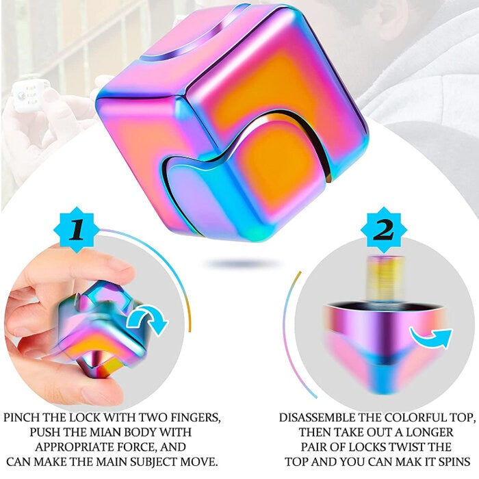 Mini Alloy Spin Cube