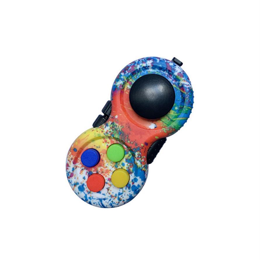 Game Controller Fidget Pad - Multi Colour