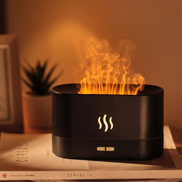Flame Light Aromatherapy Diffuser Humidifier
