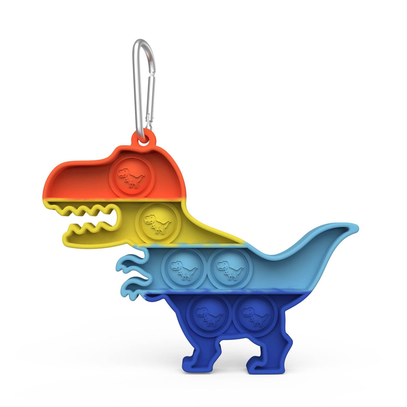Mini Dinosaur Pop it Keychain