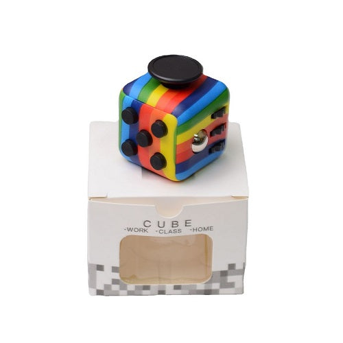 Rainbow Fidget Hand Cubes
