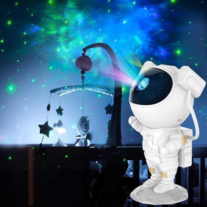 Celestial Explorer Astronaut Galaxy Night Light