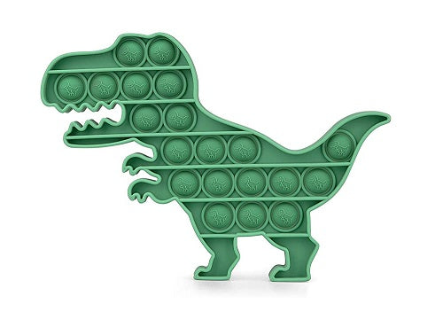 Popit Green Dinosaur Pop it Fidget Toy