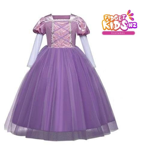 Tangled Princess Rapunzel Fairytale Costume