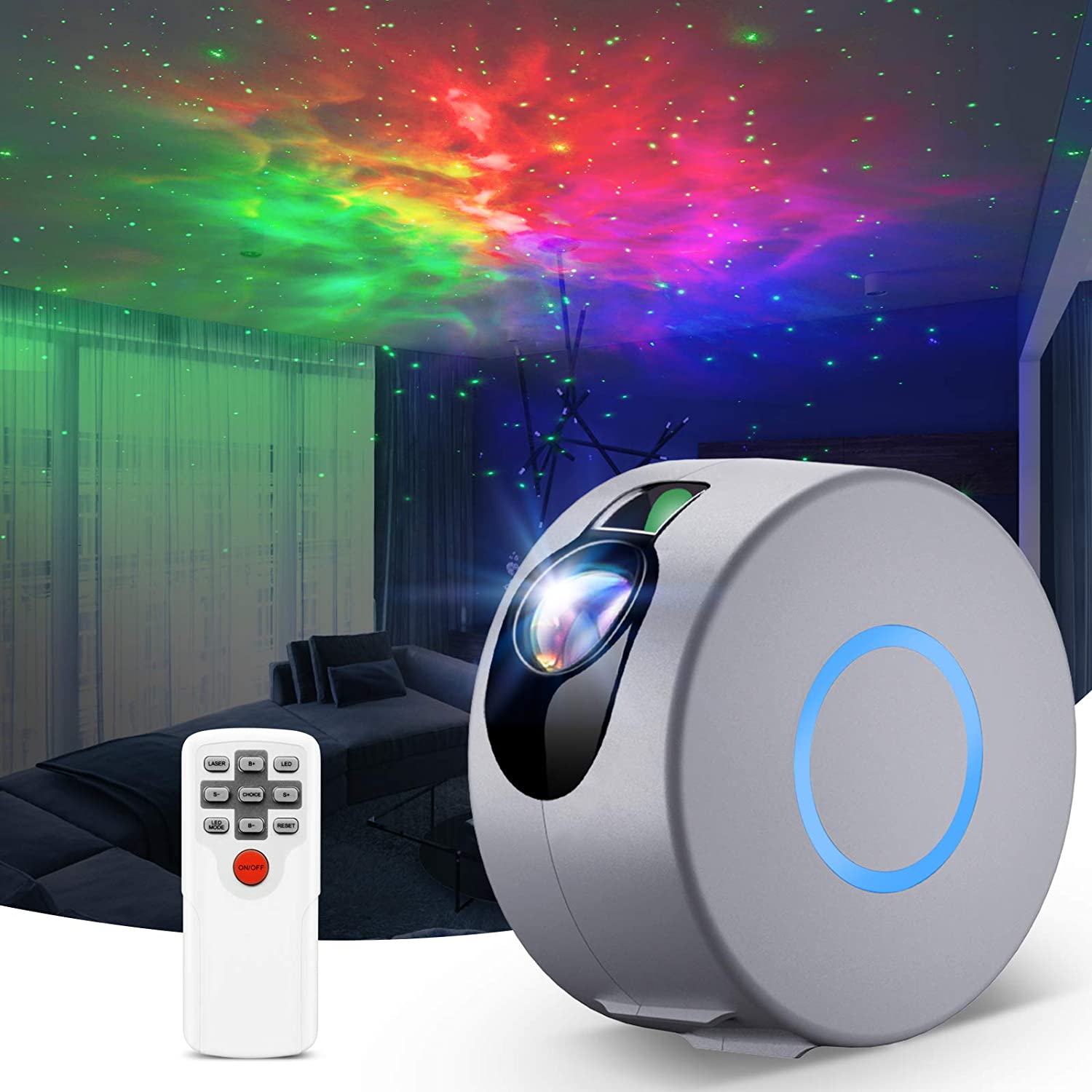 Galaxy Star Night Projector with LED  with Remote Control